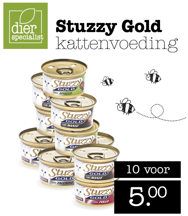 Stuzzy Gold kattenvoeding