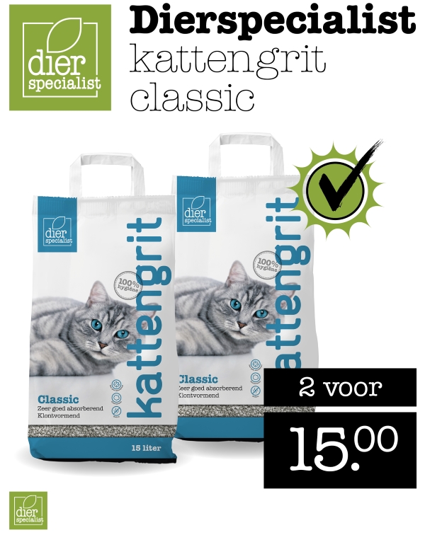 Dierspecialist kattengrit classic