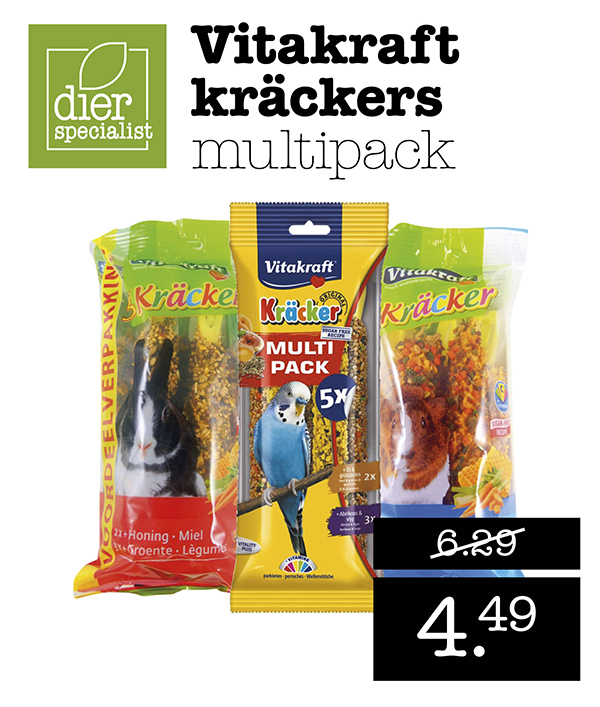 Vitakraft kräckers multipack