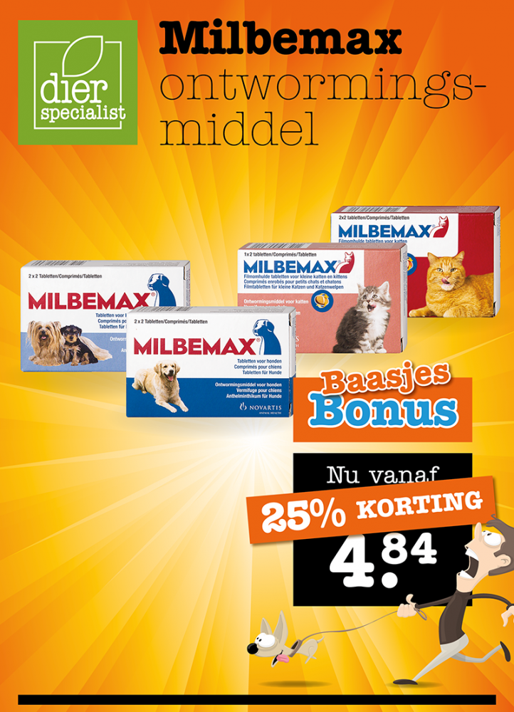 Milbemax ontwormingsmiddel