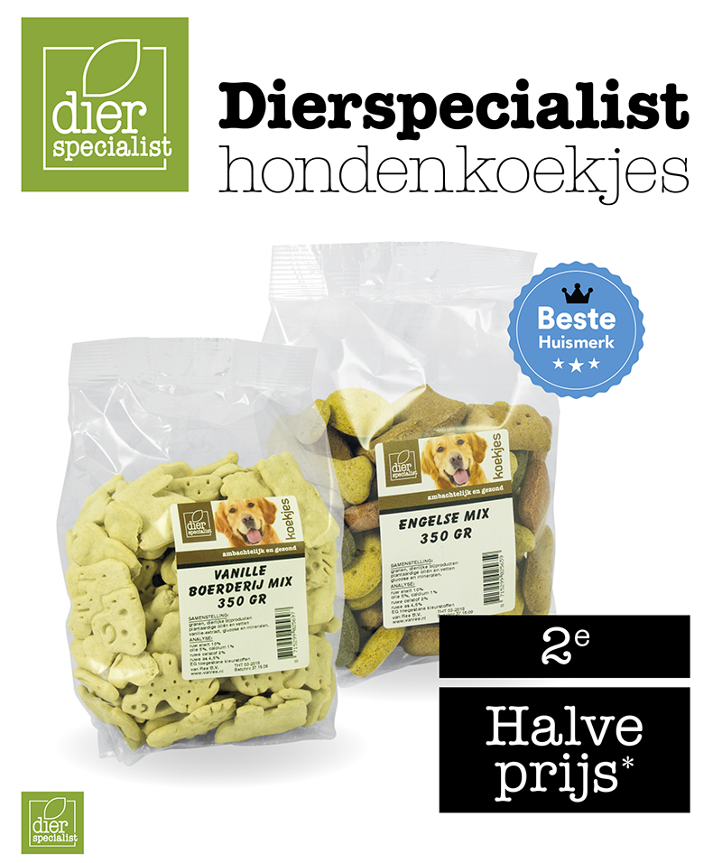 Dierspecialist hondenkoekjes