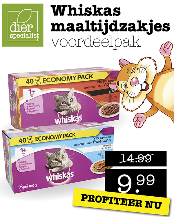 Whiskas Maaltijdzakjes