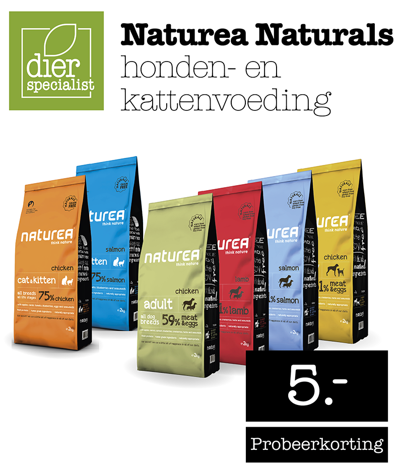 Naturea Naturals honden- en kattenvoeding