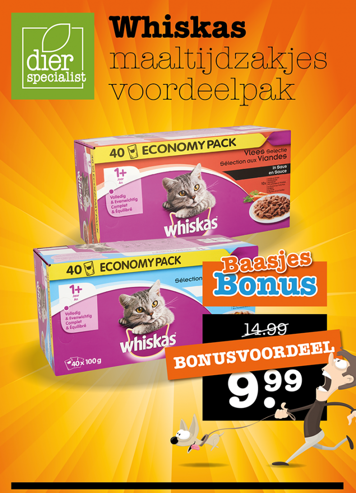 Whiskas maaltijdzakjes