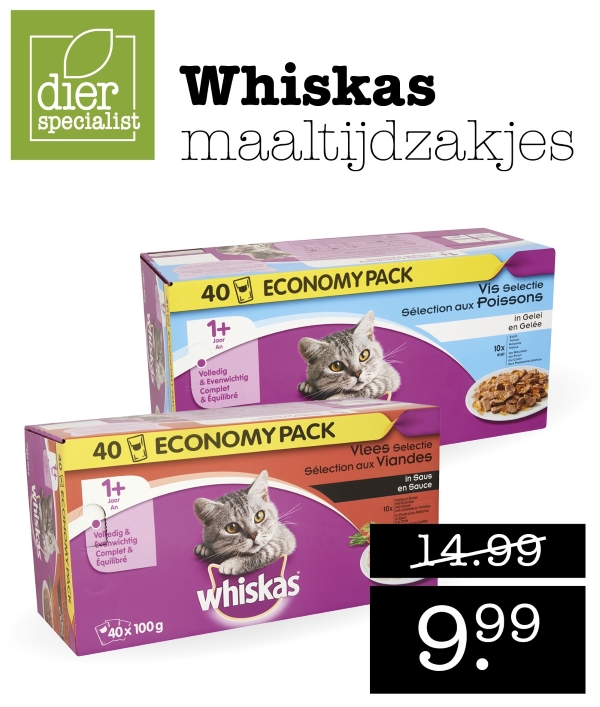 Whiskas maaltijdzakjes