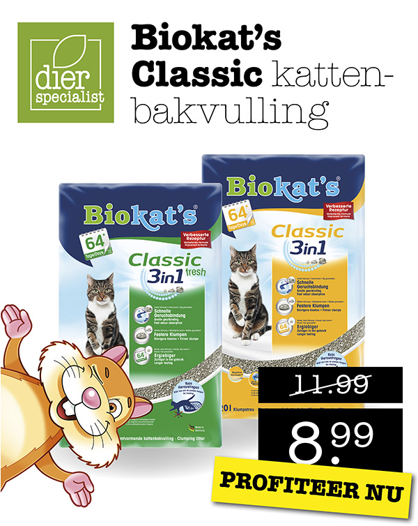 Biokat's Classic kattenbakvulling