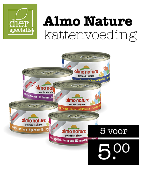 Almo Nature kattenvoeding