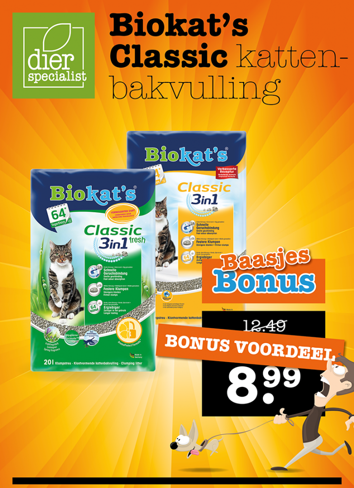 Biokat's Classic Kattenbakvulling